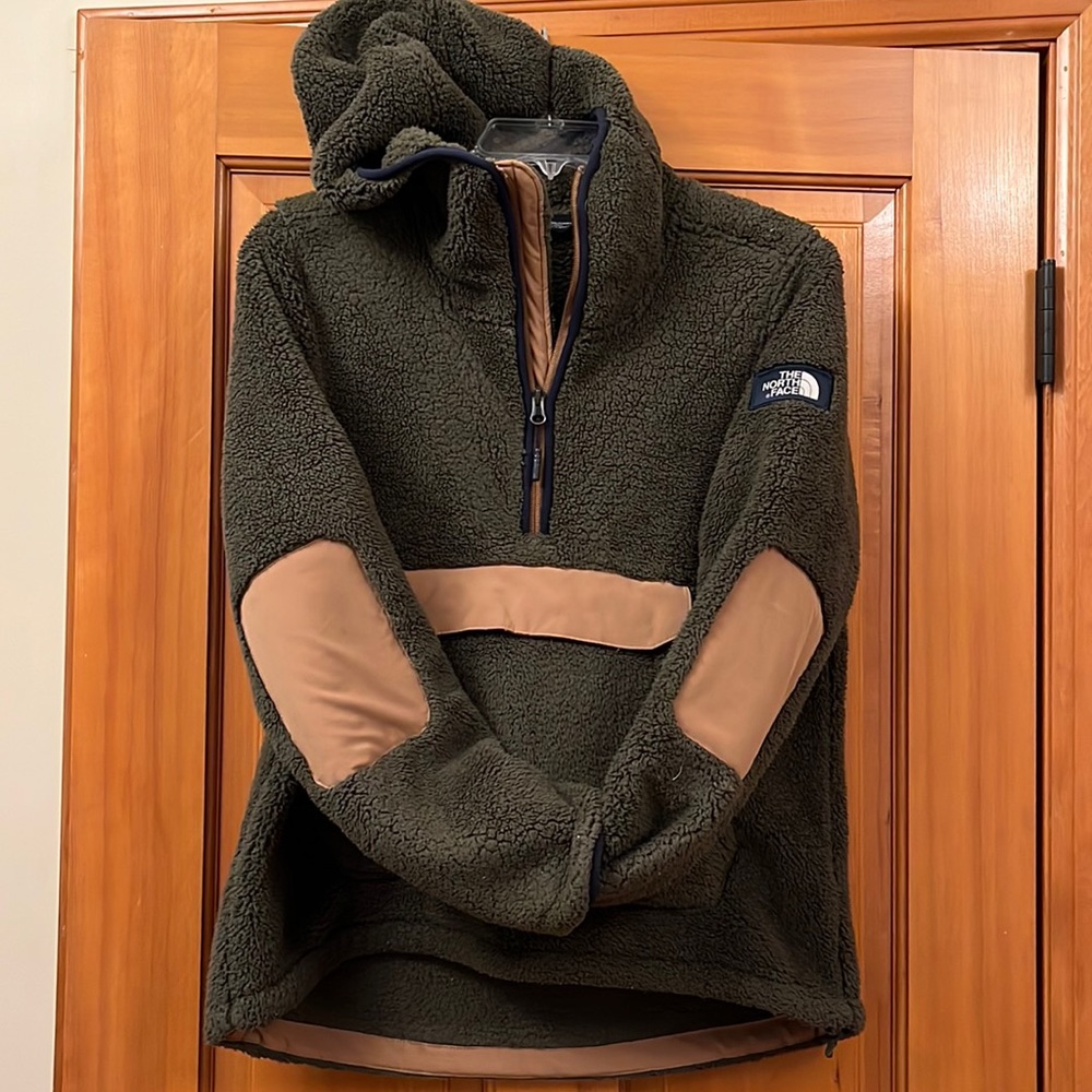 North Face Hooded Pullover Fleece